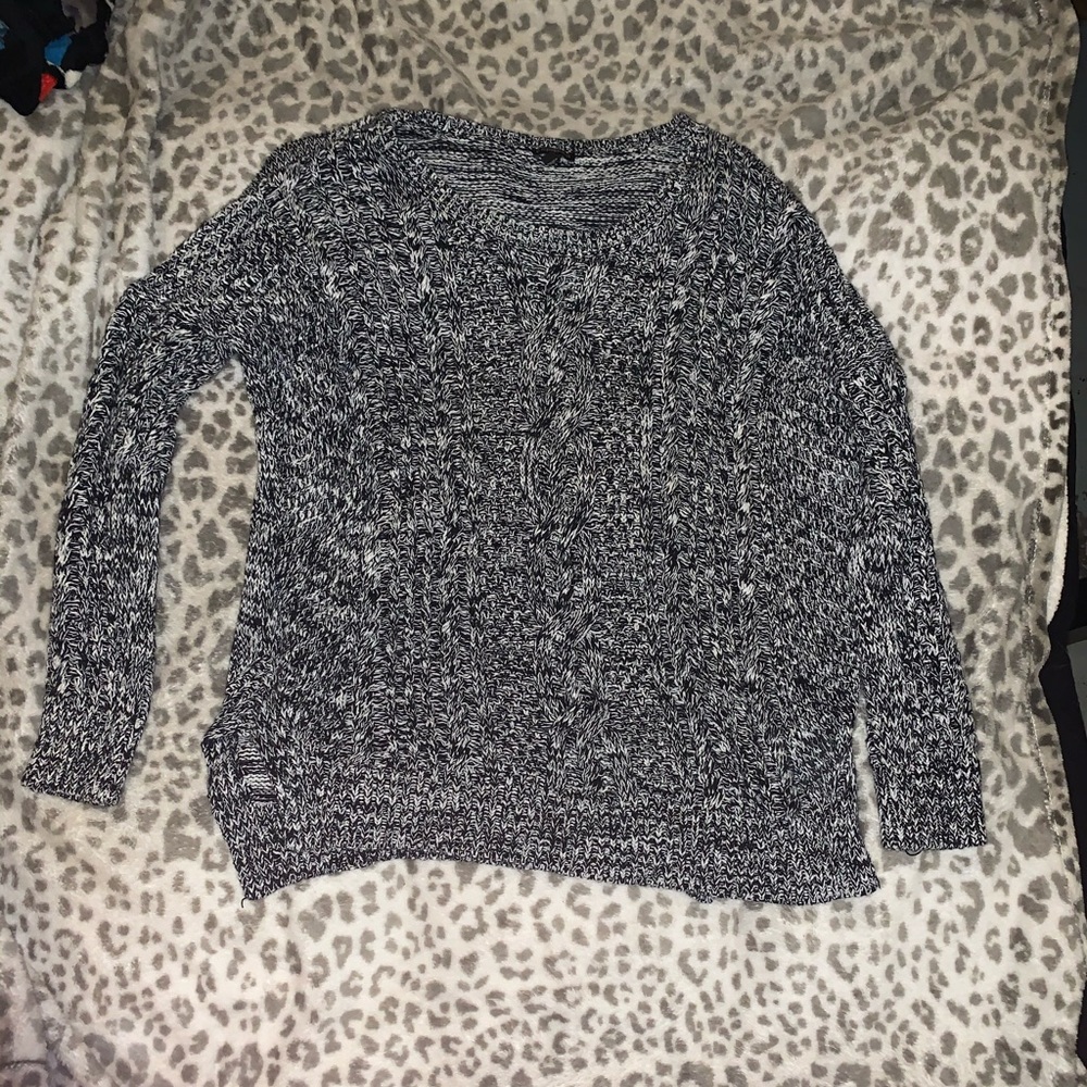 Express oversized knit sweater
